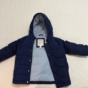 Cat & Jack Toddler puffer jacket with fleece inside